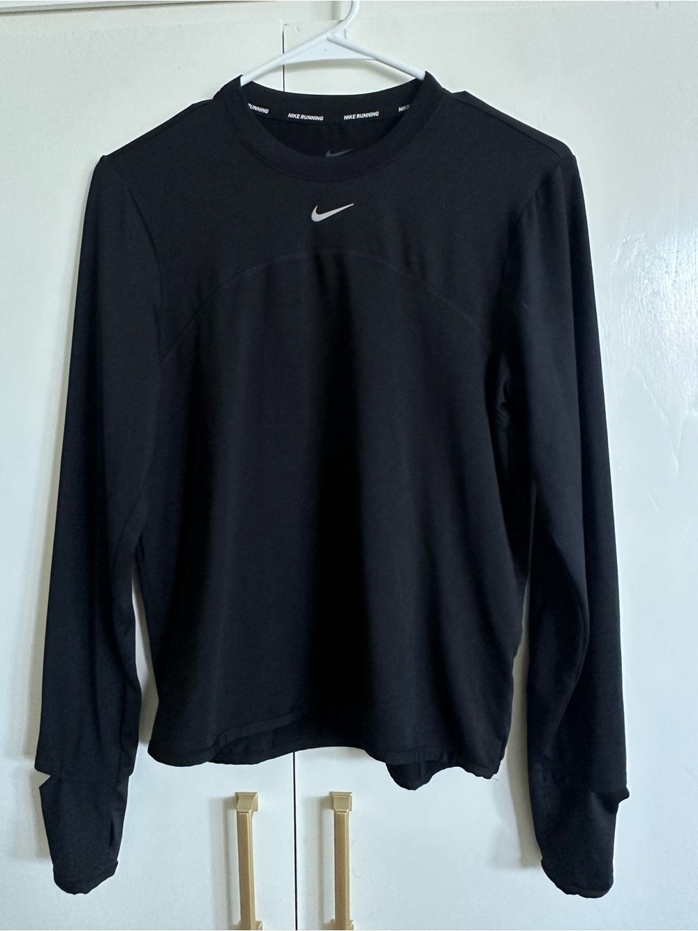 Nike Women’s Black Long-Sleeve Running shirt